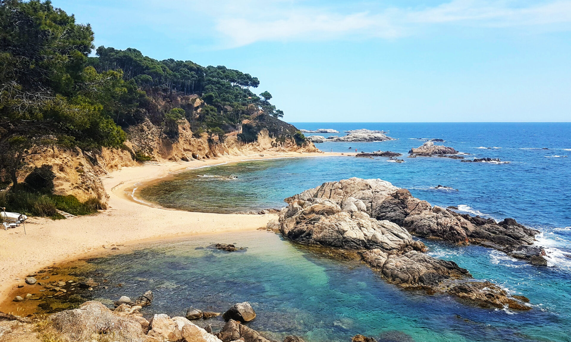 Camí De Ronda Tamariu - Far De Sant Sebastià El Camí de Ronda Calella de Palafrugell a Tamariu Corredor Mató Real